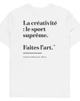 Make Art Creative Standard Organic Cotton T-Shirt