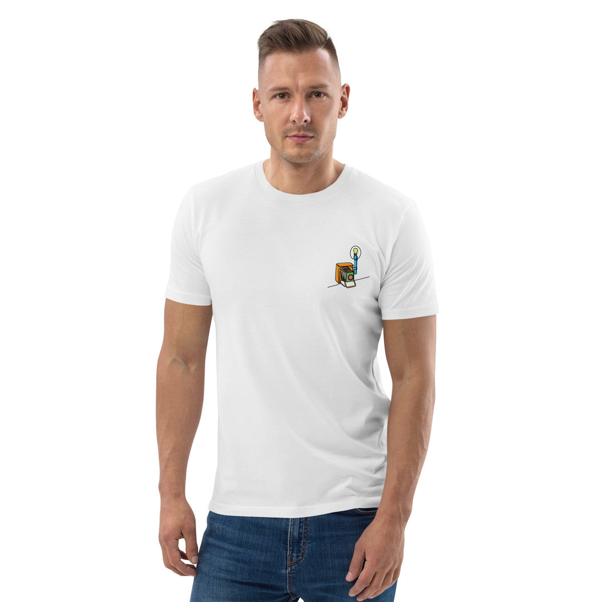 Camera Digital Time x Analogue Kind Organic Cotton T-Shirt
