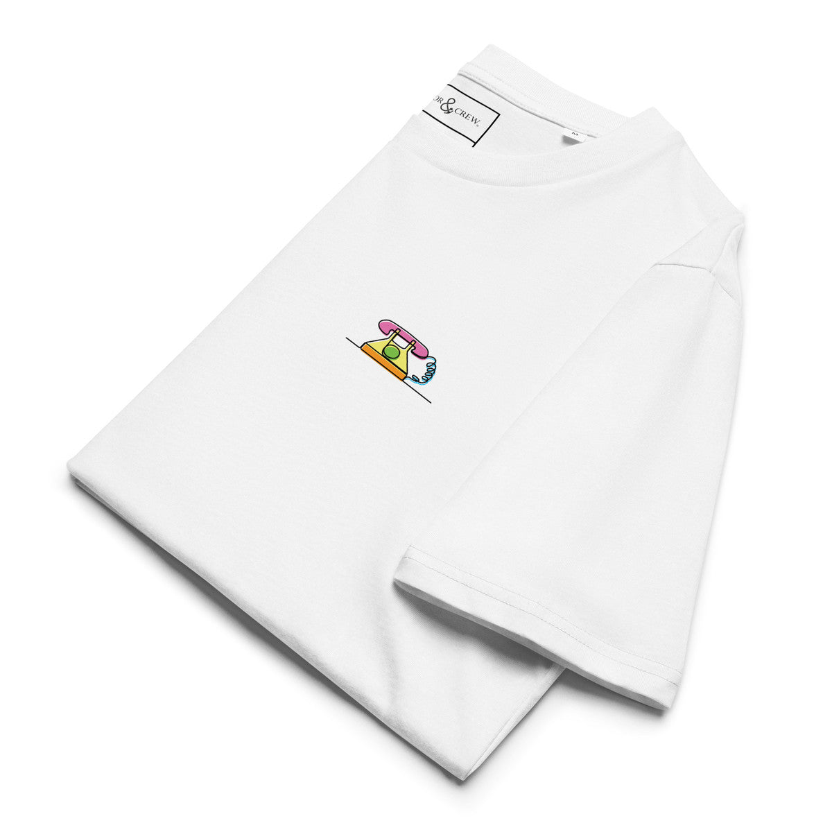 Phone Digital Time x Analogue Kind Organic Cotton T-Shirt