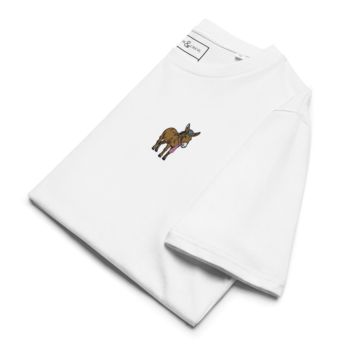 Smart Ass Actual Life Organic Cotton Embroidered T-Shirt