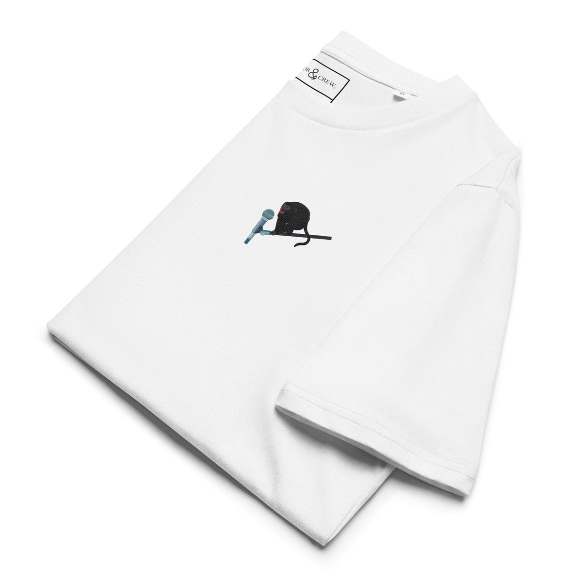 The Artist Monkey Organic Cotton Embroidered T-Shirt