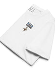 The Cassette Monkey Organic Cotton Embroidered T-Shirt