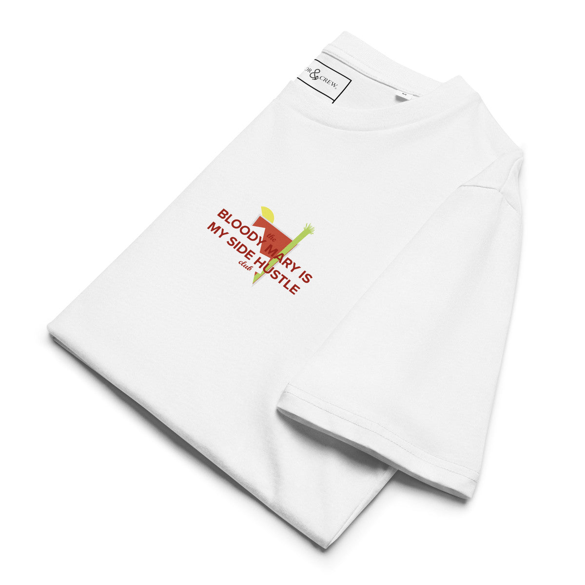 Bloody Mary Is My Side Hustle Club Organic Cotton T-Shirt