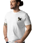 Cool Cat Actual Life Organic Cotton Embroidered T-Shirt
