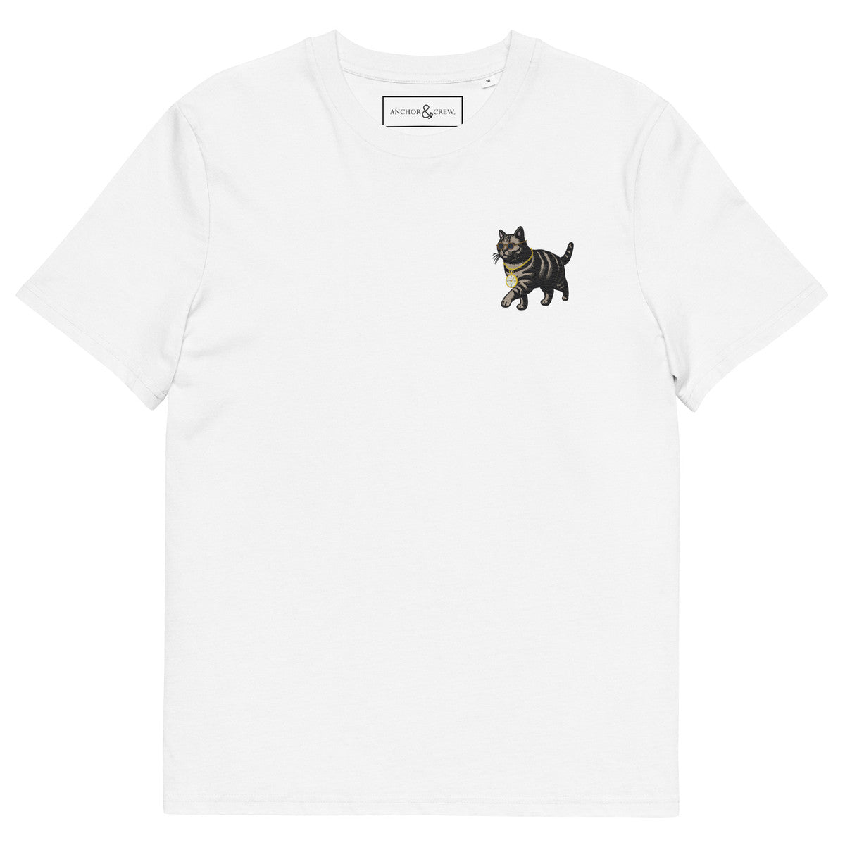 Cool Cat Actual Life Organic Cotton Embroidered T-Shirt