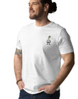 Dapper Duck Actual Life Organic Cotton Embroidered T-Shirt