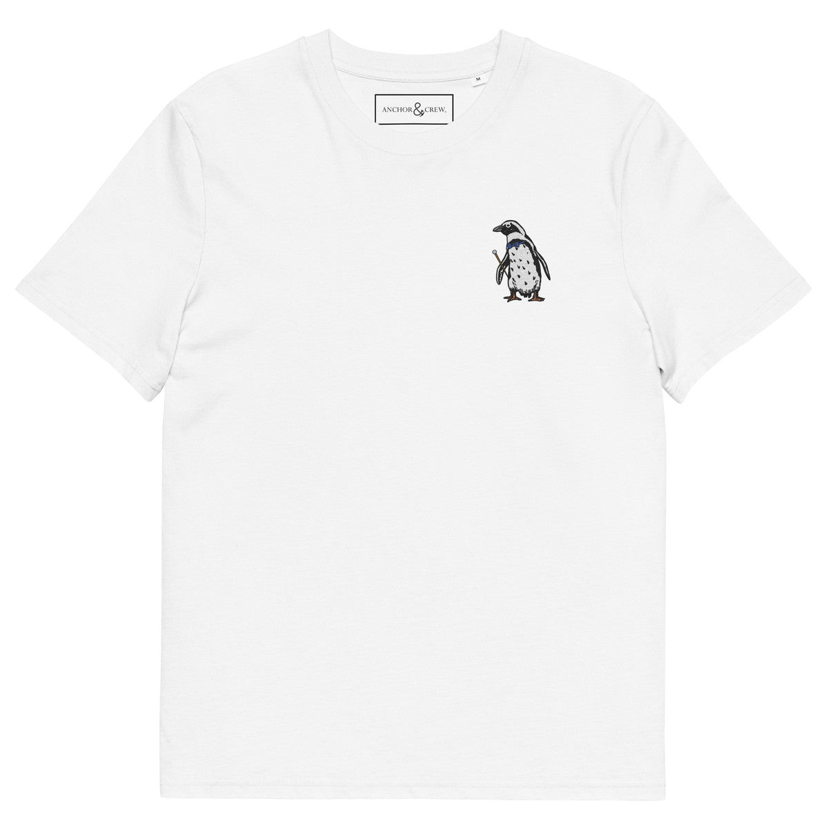 Penguin Suit Actual Life Organic Cotton Embroidered T-Shirt