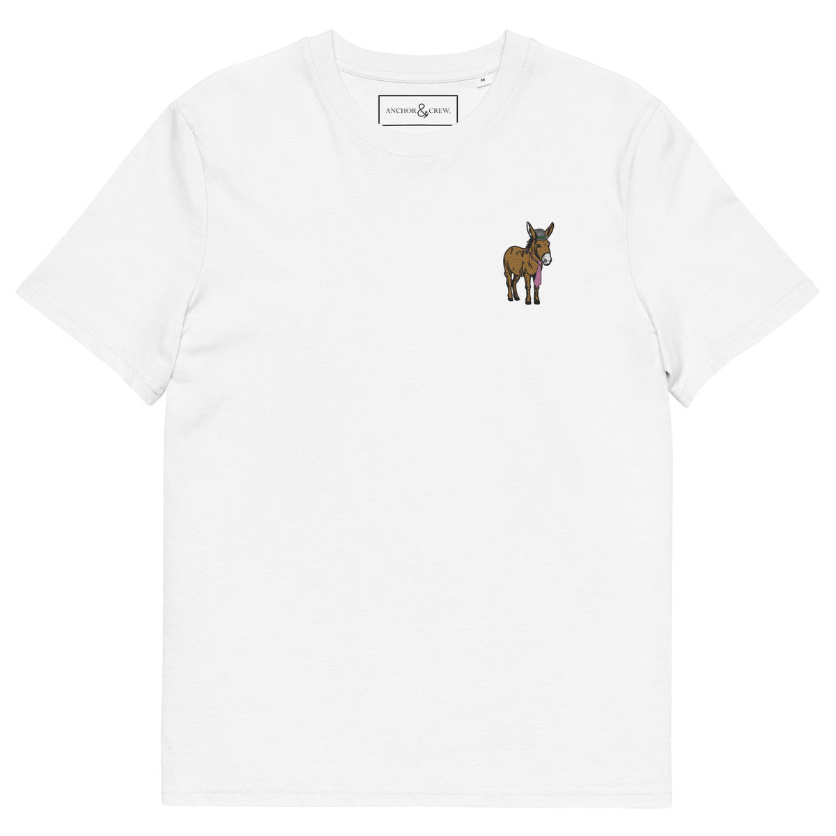 Smart Ass Actual Life Organic Cotton Embroidered T-Shirt