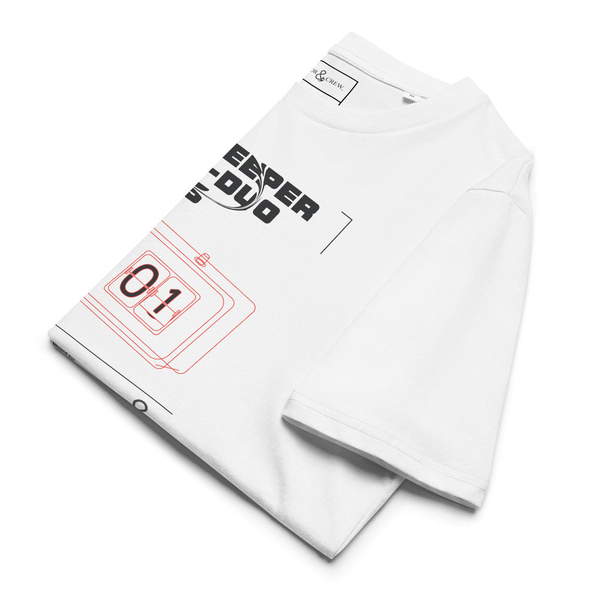 Timekeeper Swift-Duo Ver 4.5 Clock Archives Organic Cotton T-Shirt