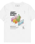 Just Press Play Cassettes Archives Organic Cotton T-Shirt