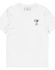 Peony Garden Dystopia Organic Cotton Embroidered T-Shirt