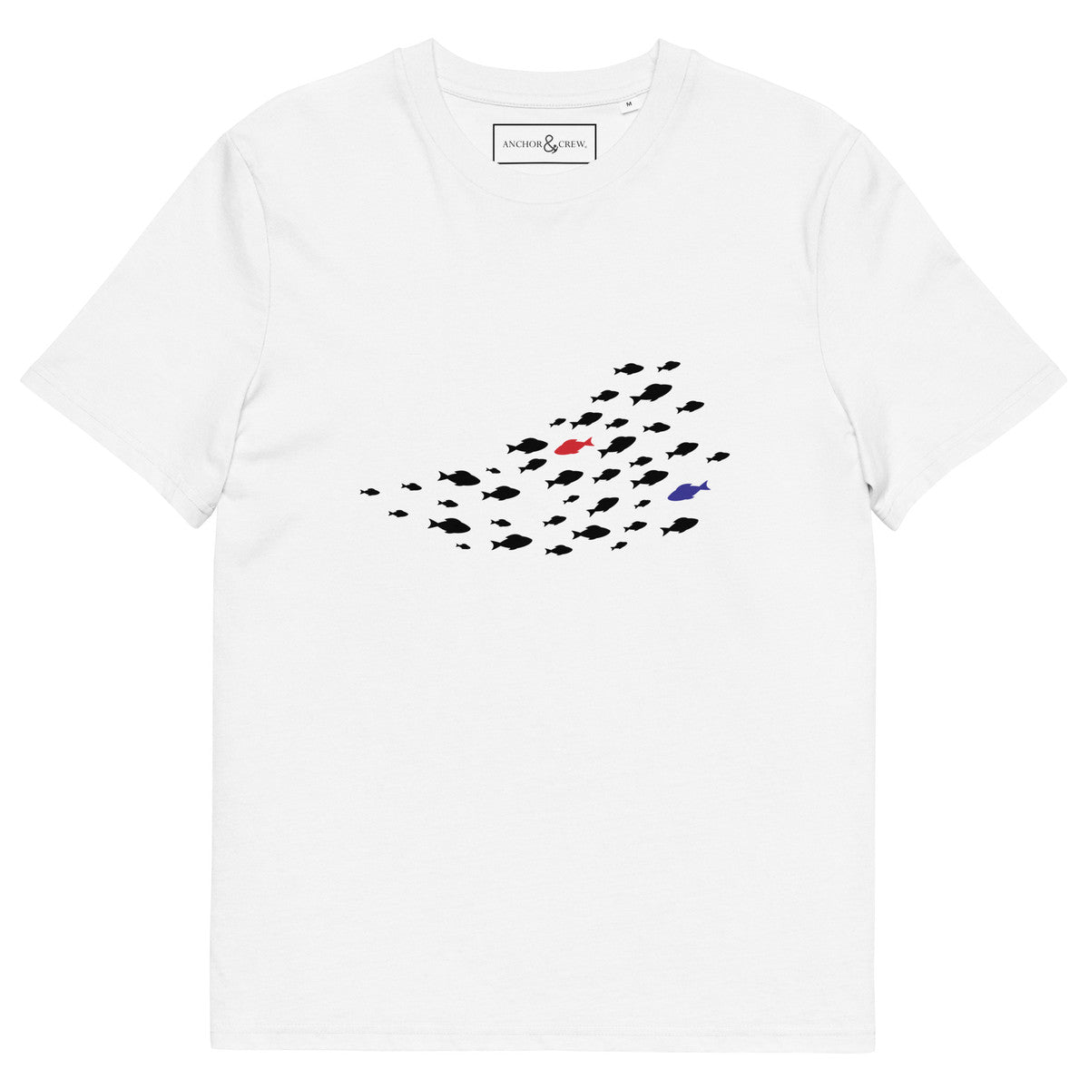 Fish Where's William Going? Organic Cotton T-Shirt