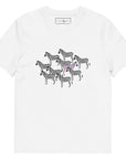 Zebra Where's William Going? Organic Cotton T-Shirt
