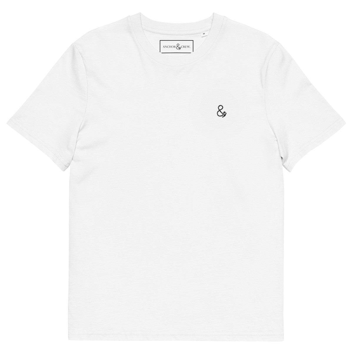 Ampersand Signature Organic Cotton Embroidered T-Shirt