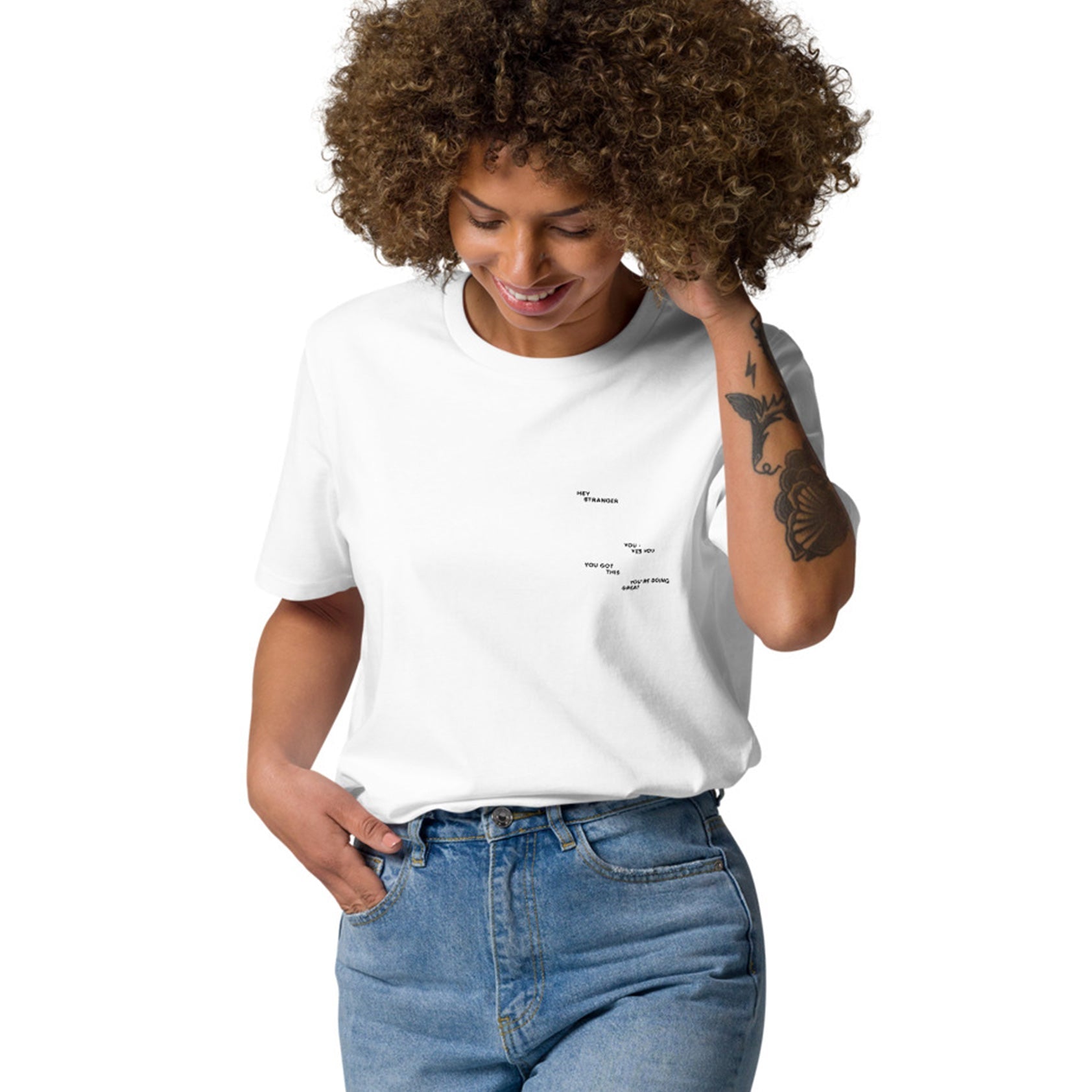 07 You Are Enough x Mental Health EDITIONS Organic Cotton T-Shirt