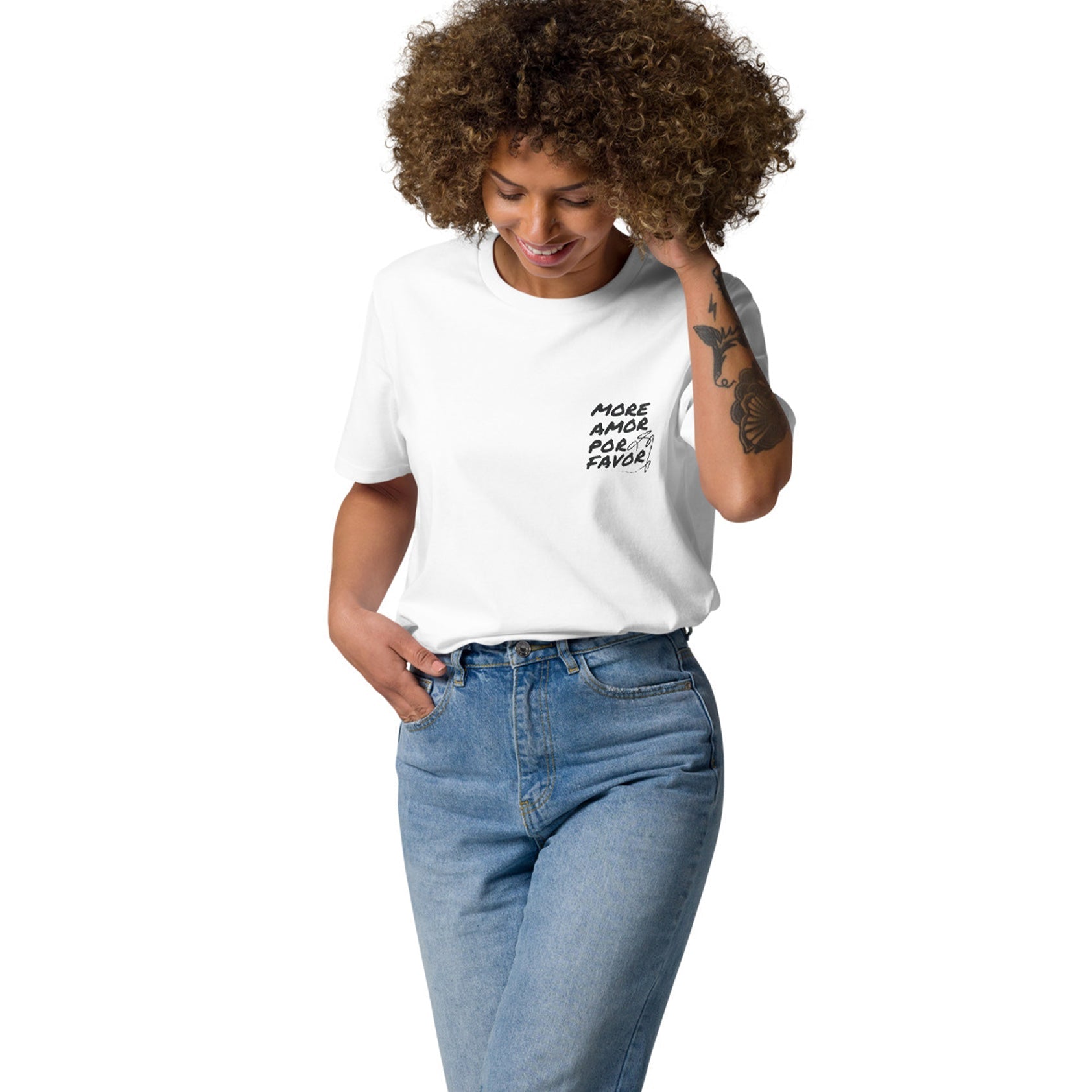 09 More Amor Por Favor EDITIONS Organic Cotton T-Shirt
