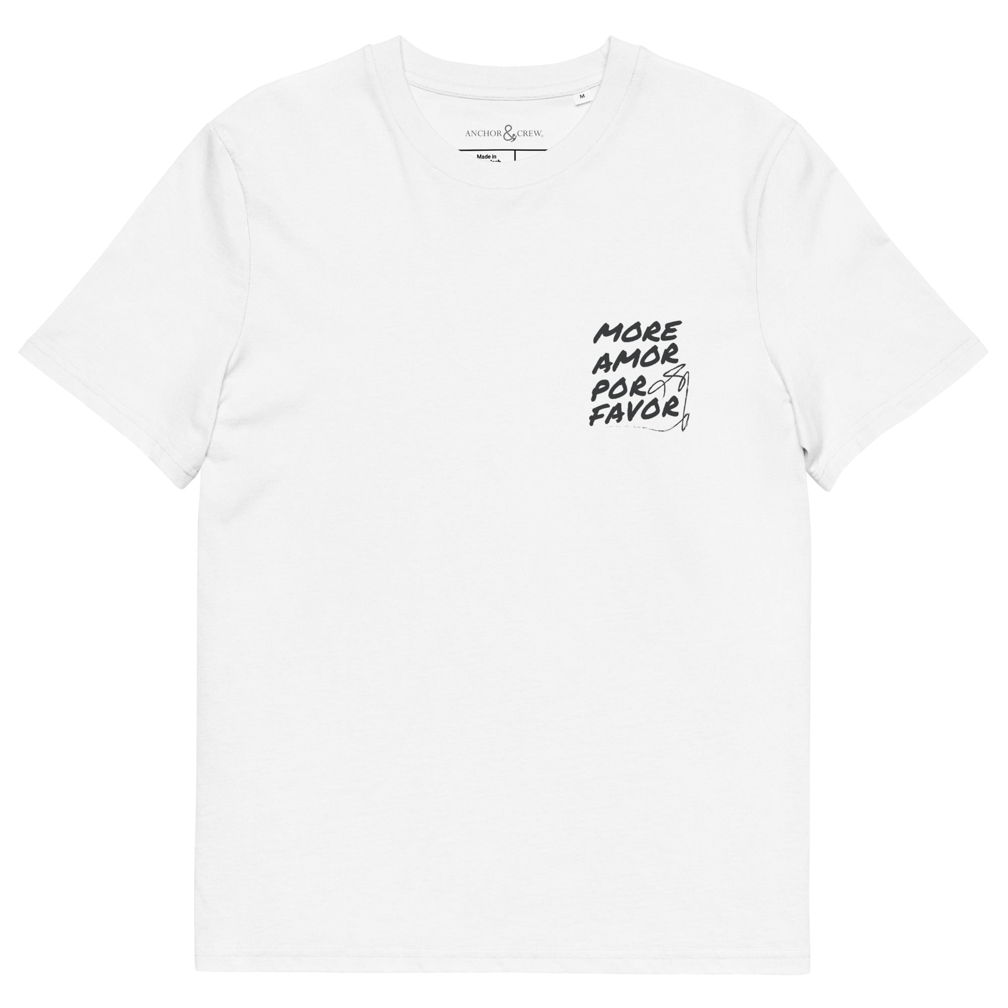 09 More Amor Por Favor EDITIONS Organic Cotton T-Shirt