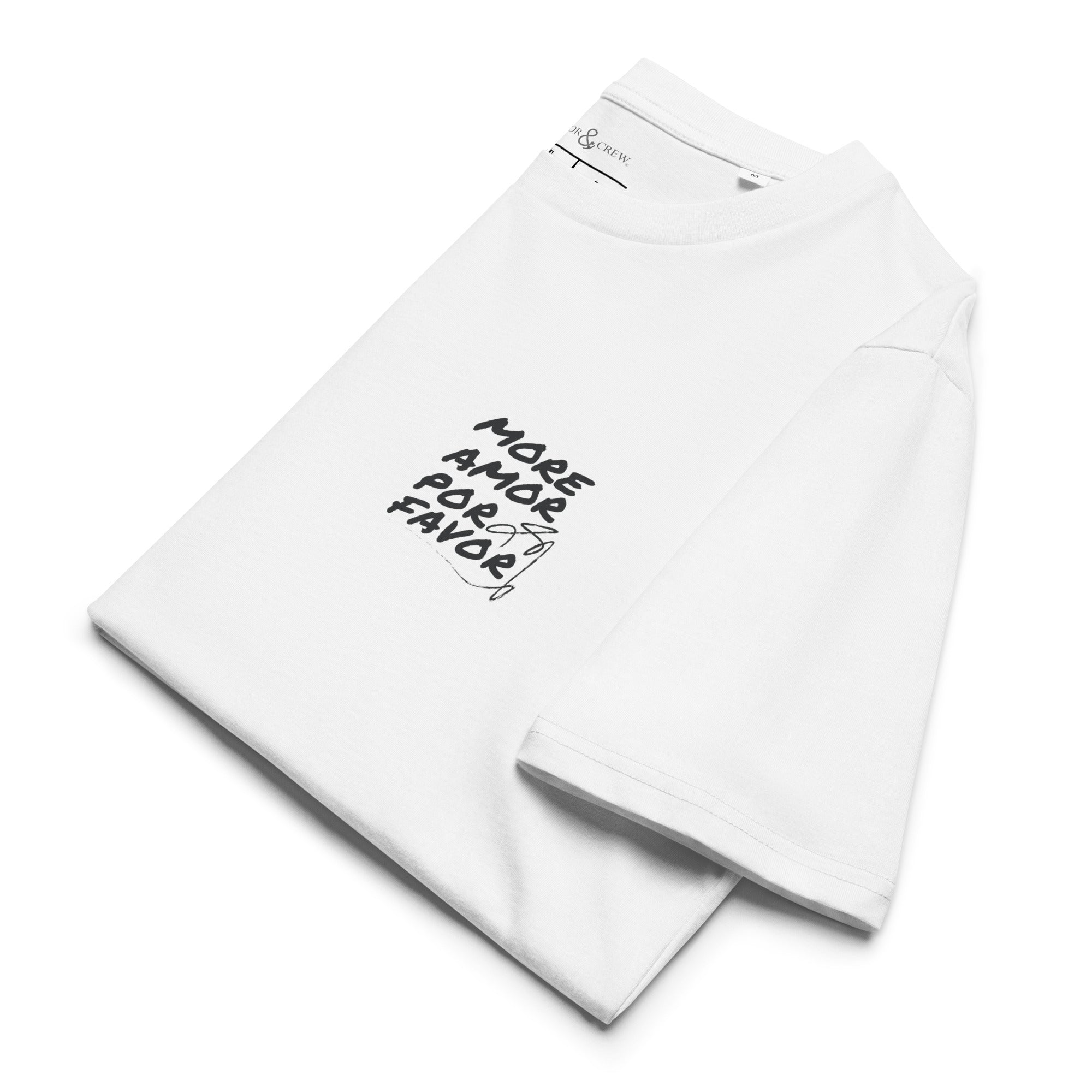 09 More Amor Por Favor EDITIONS Organic Cotton T-Shirt