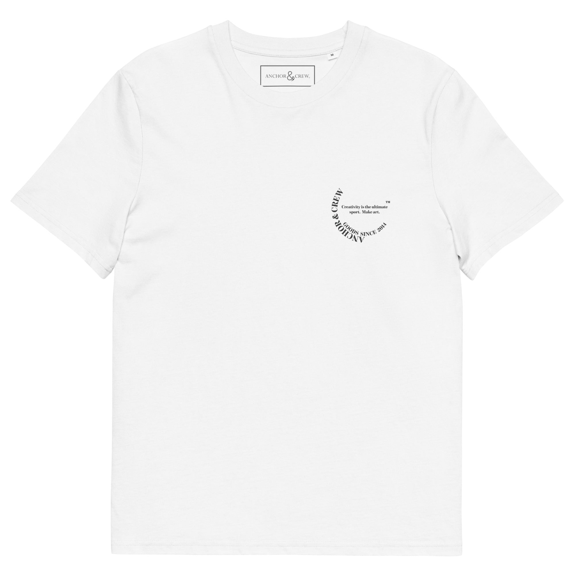 Make Art Creative Standard Organic Cotton T-Shirt