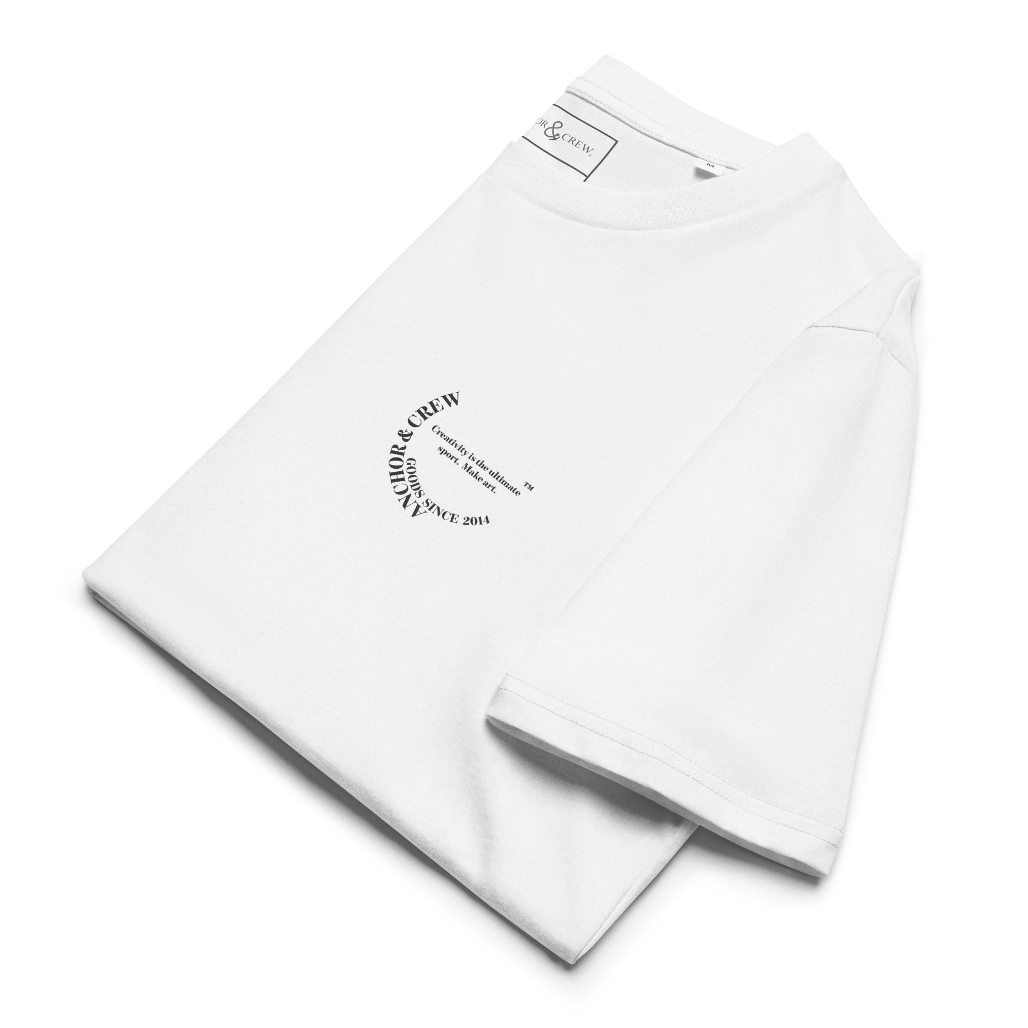 Make Art Creative Standard Organic Cotton T-Shirt