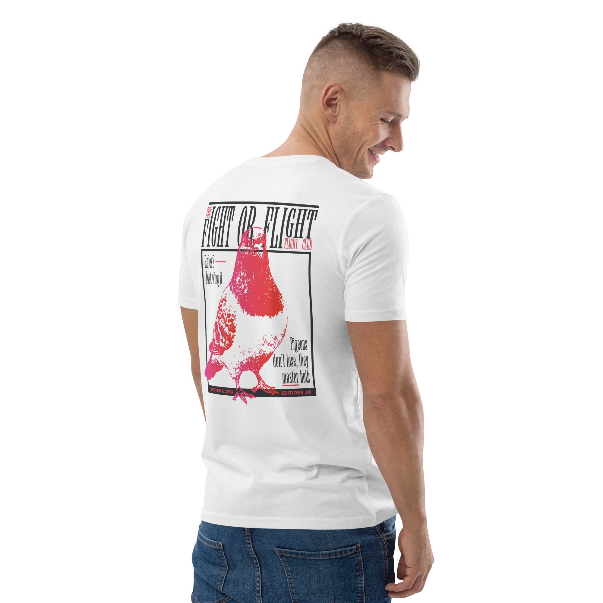 08 Fight Or Flight Club EDITIONS Organic Cotton T-Shirt