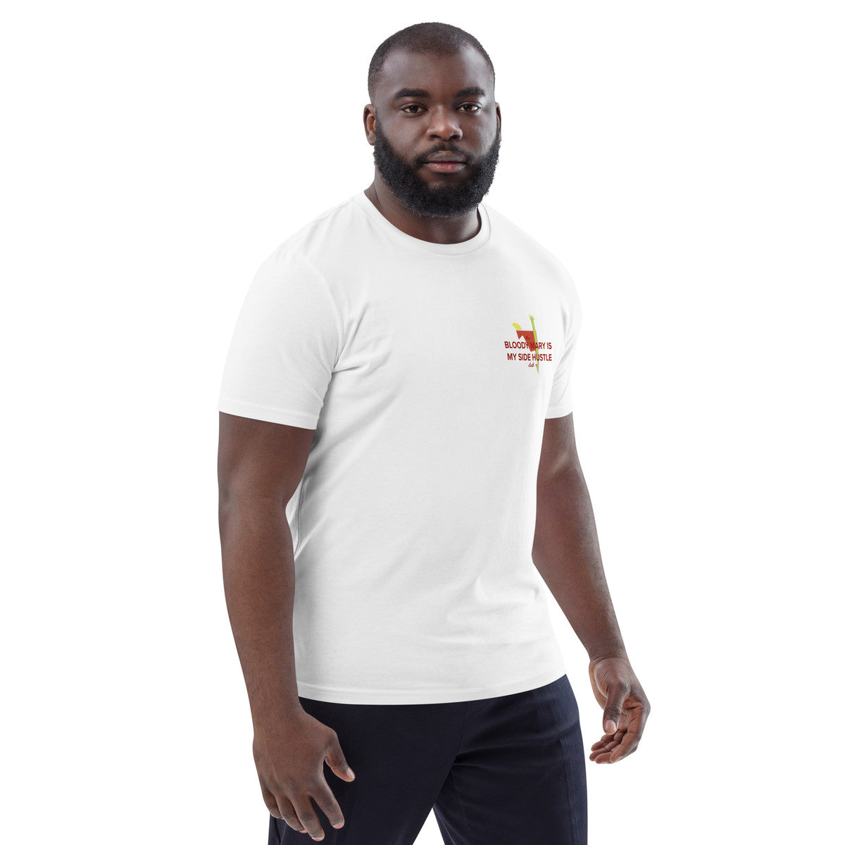 Bloody Mary Is My Side Hustle Club Organic Cotton T-Shirt