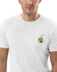 Tulip Garden Dystopia Organic Cotton Embroidered T-Shirt