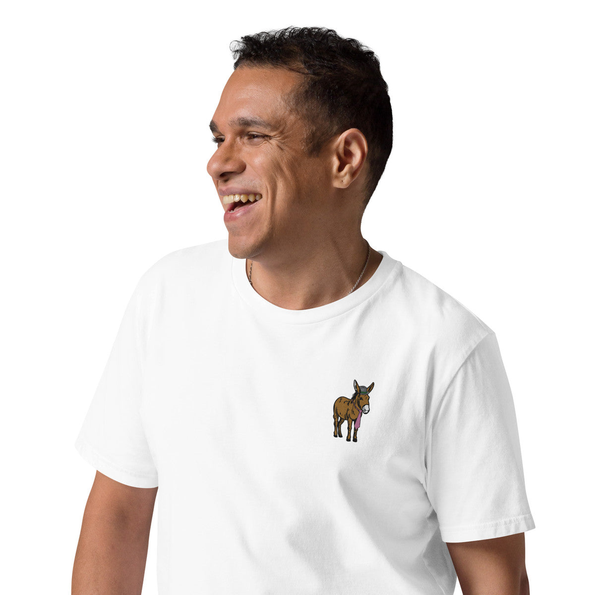 Smart Ass Actual Life Organic Cotton Embroidered T-Shirt