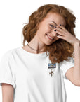 The Cassette Monkey Organic Cotton Embroidered T-Shirt