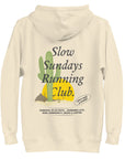 Cactus Slow Sundays Running Club Cotton Blend Hoodie