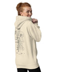 GUSTATORY Berlin Coffee Scene Cotton Blend Embroidered Hoodie