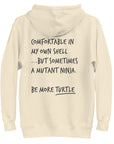 Think Ocean Turtle Aspirations Cotton Blend Embroidered Hoodie