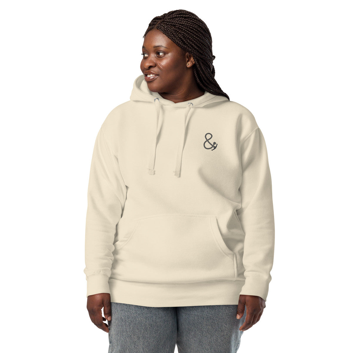 Mountain Pine Slow Sundays Running Club Cotton Blend Hoodie