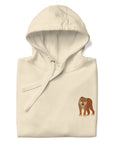 Think Ocean Tiger Aspirations Cotton Blend Embroidered Hoodie