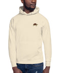 Think Ocean Turtle Aspirations Cotton Blend Embroidered Hoodie