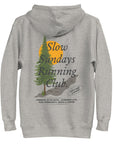 Mountain Pine Slow Sundays Running Club Cotton Blend Hoodie