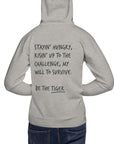 Think Ocean Tiger Aspirations Cotton Blend Embroidered Hoodie
