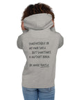 Think Ocean Turtle Aspirations Cotton Blend Embroidered Hoodie