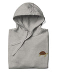 Think Ocean Turtle Aspirations Cotton Blend Embroidered Hoodie