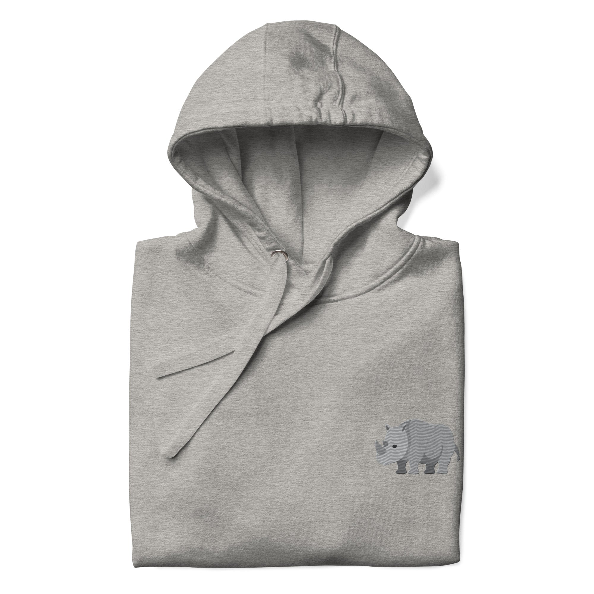 Think Ocean Rhino Aspirations Cotton Blend Embroidered Hoodie