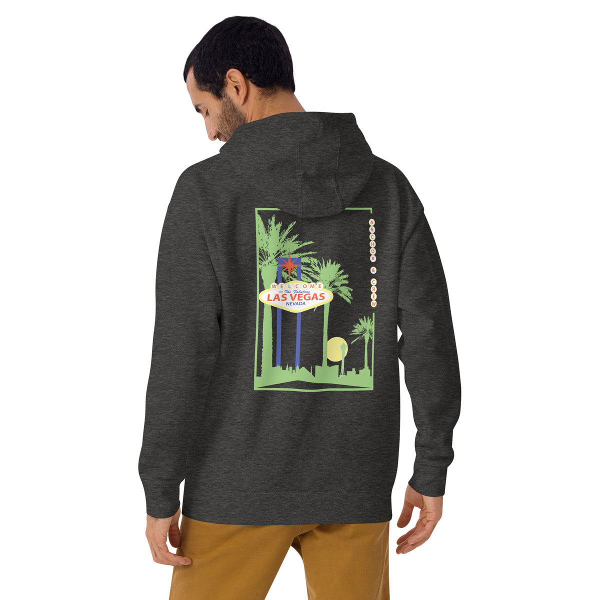 Las Vegas Landmark Cotton Blend Hoodie