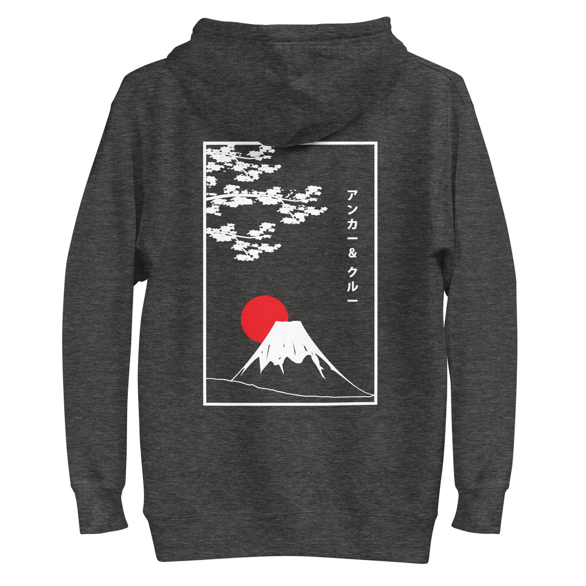 Mount Fuji Landmark Cotton Blend Hoodie
