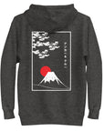 Mount Fuji Landmark Cotton Blend Hoodie