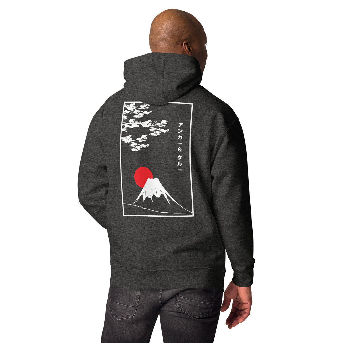 Mount Fuji Landmark Cotton Blend Hoodie