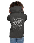 GUSTATORY Melbourne Coffee Scene Cotton Blend Embroidered Hoodie