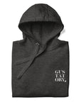 GUSTATORY Barcelona Coffee Scene Cotton Blend Embroidered Hoodie