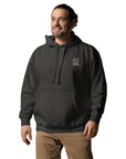 GUSTATORY Amsterdam Coffee Scene Cotton Blend Embroidered Hoodie