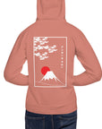 Mount Fuji Landmark Cotton Blend Hoodie