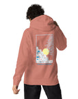 Santorini Landmark Cotton Blend Hoodie