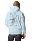 GUSTATORY Berlin Coffee Scene Cotton Blend Embroidered Hoodie